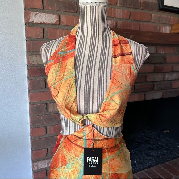 NWT Revolve x Farai  London Gaia Mini Dress in Canary Yellow Sz S - Picture 4 of 9